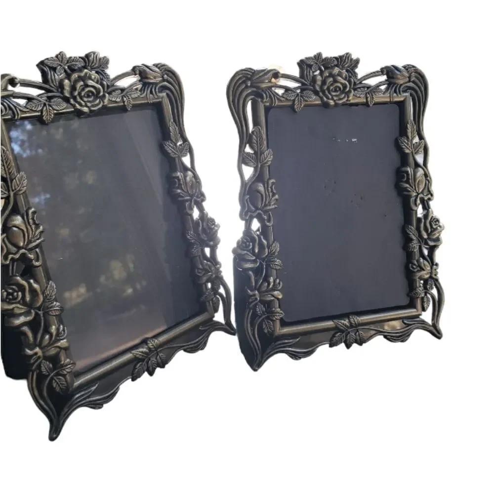 Ornate Metal Picture Frames (2)